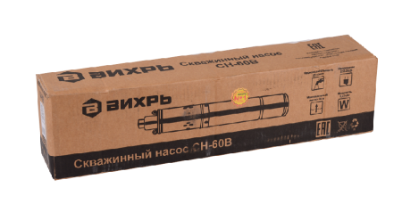 Скважинный насос ВИХРЬ СН-60B по цене 5 990 руб. купить в Воронеже.