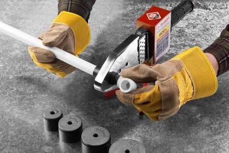 Сварочный аппарат (паяльник) для полипропиленовых труб, ЗУБР Мастер АСТ-800, 800 Вт, 50-300С, насадки 20, 25, 32, 40, 50, 63мм, мет. кейс, 220В по цене 3 310 руб. купить в Воронеже.