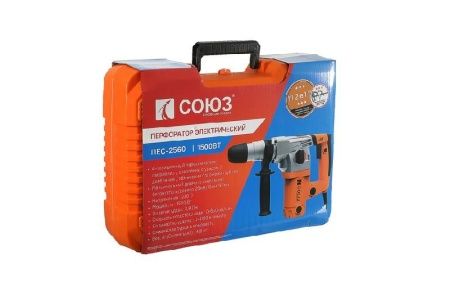 Перфоратор SDS Plus СОЮЗ ПЕС-2560 по цене  купить в Воронеже.