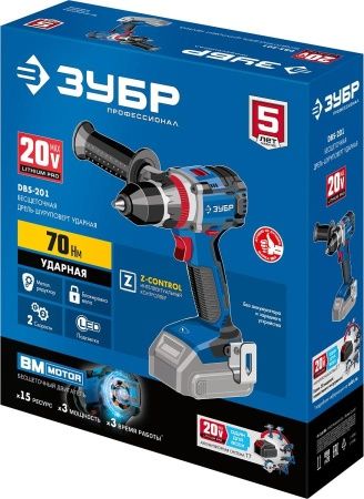 ЗУБР 20В бесщеточная ударная дрель-шуруповерт, без АКБ, в коробке, Профессионал. DBS-201 по цене 9 940 руб. купить в Воронеже. ЗУБР 20В бесщеточная ударная дрель-шуруповерт, без АКБ, в коробке, Профессионал. DBS-201 по цене 9 940 руб. купить в Воронеже.