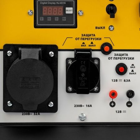 Генератор дизельный DES-55, 5,5 кВт, 230 В, 11 л, ручной стартер Denzel по цене 89 700 руб. купить в Воронеже.