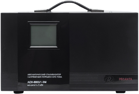 Стабилизатор напряжения РЕСАНТА АСН-8000/1-ЭМ по цене 26 990 руб. купить в Воронеже.