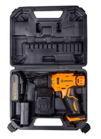 Дрель-шуруповерт Вихрь ДА-14Л-2КА (ДА-14Л-2K) по цене 2 976 руб. купить в Воронеже.