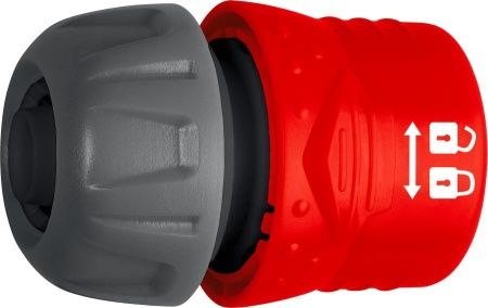 GRINDA GL-12, 1/2″, соединитель быстросъёмный с запирающим механизмом, для шланга