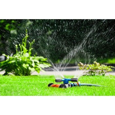 GRINDA PROLine RR-Pro, 250 м2 полив, на подставке с колёсиками, 3 профессиональных сопла, распылитель круговой по цене 1 170 руб. купить в Воронеже.