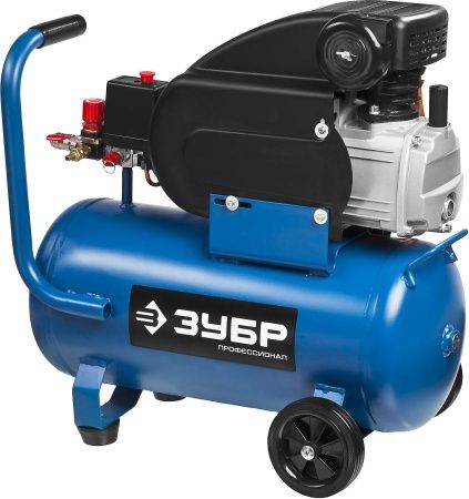Компрессор воздушный, 240 л/мин, 24 л, 1500 Вт, ЗУБР, ЗКПМ-240-24-1.5 по цене 18 360 руб. купить в Воронеже.