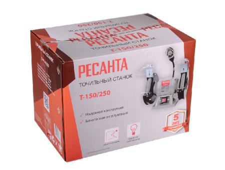 Точильный станок Ресанта Т-150/250 по цене 4 890 руб. купить в Воронеже.