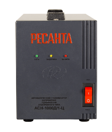 Стабилизатор напряжения Ресанта АСН-1000Д/1-Ц по цене 2 490 руб. купить в Воронеже.