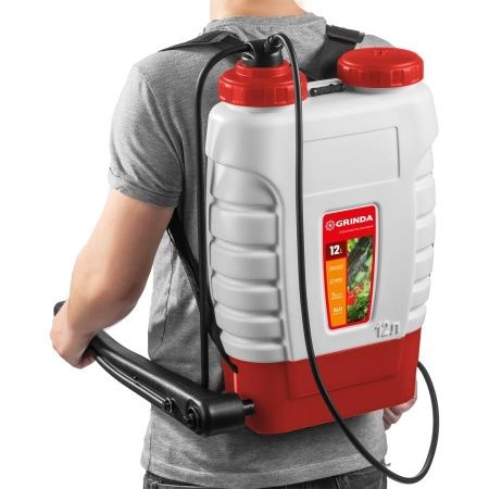 GRINDA KS-12 опрыскиватель ранцевый, 12 л, с телескопическим алюминиевым удлинителем по цене 3 140 руб. купить в Воронеже.