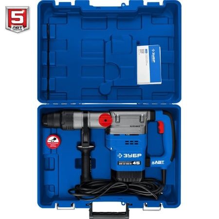 ЗУБР 1350 Вт, 45 мм, перфоратор SDS Max, серия Профессионал по цене 20 990 руб. купить в Воронеже.