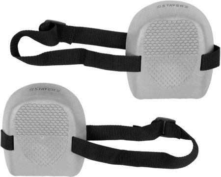 Наколенники STAYER ″STANDARD″ универсальные, резиновые по цене 600 руб. купить в Воронеже.