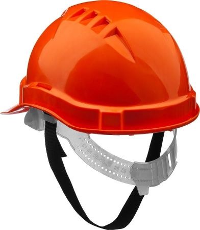 Защитная каска ЗУБР МАСТЕР пластиковый амортизатор, реечный механизм регулировки, универсальное крепление для наушников и щитков, 11090_z01 по цене 294 руб. купить в Воронеже.