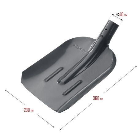 Совковая лопата с ребрами жесткости ЗУБР МАСТЕР, ЛСП, без черенка по цене 423 руб. купить в Воронеже.