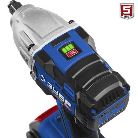 ЗУБР Т7, 20 В, 500 Н·м, 2 АКБ (4 А·ч), бесщеточный гайковерт, кейс, Профессионал (GB-500-42) по цене 25 910 руб. купить в Воронеже.