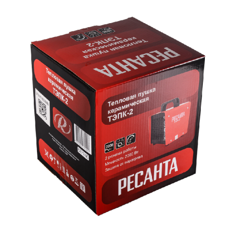 Тепловая электрическая пушка Ресанта ТЭПК-2 по цене 1 650 руб. купить в Воронеже.