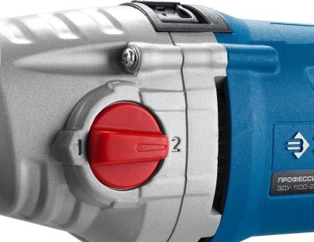 ЗУБР 1100 Вт ударная 2-х скоростная дрель в кейсе, серия Профессионал по цене 9 030 руб. купить в Воронеже.