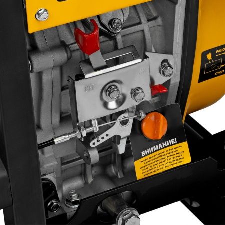 Генератор дизельный DES-55, 5,5 кВт, 230 В, 11 л, ручной стартер Denzel по цене 89 700 руб. купить в Воронеже.