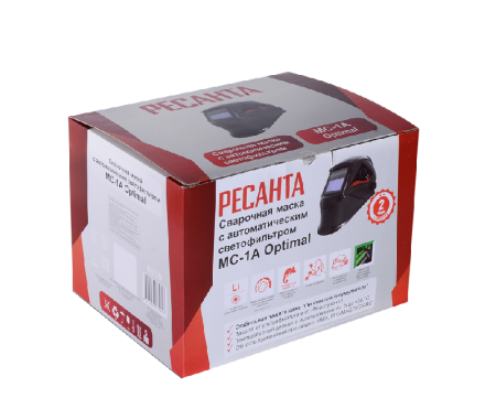 Сварочная маска Ресанта МС-1А Optimal по цене 1 276 руб. купить в Воронеже.